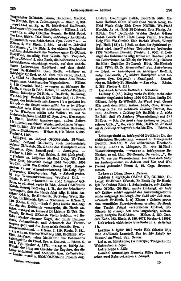 Seitenanzeige: Band 4, Spalten 289–290
