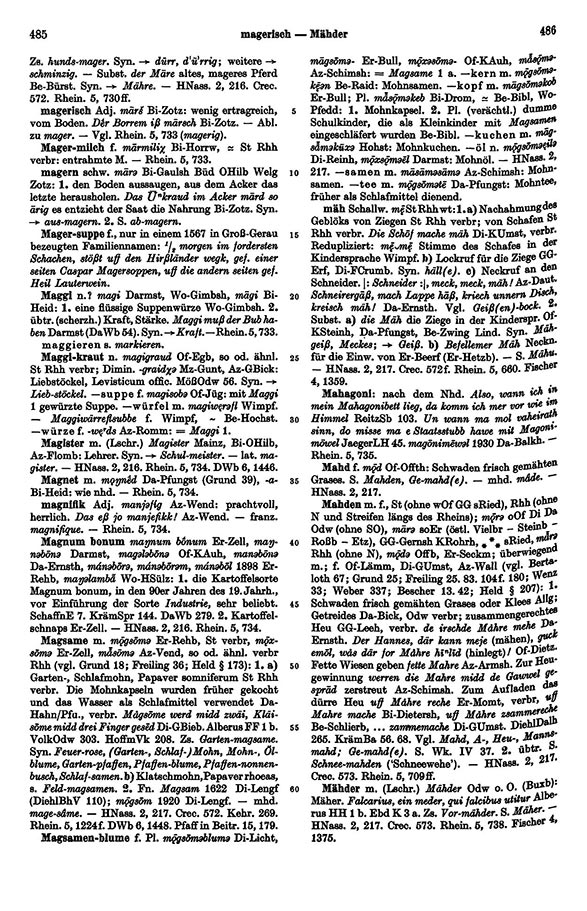 Click to enlarge Page View: Volume 4, Columns 485–486