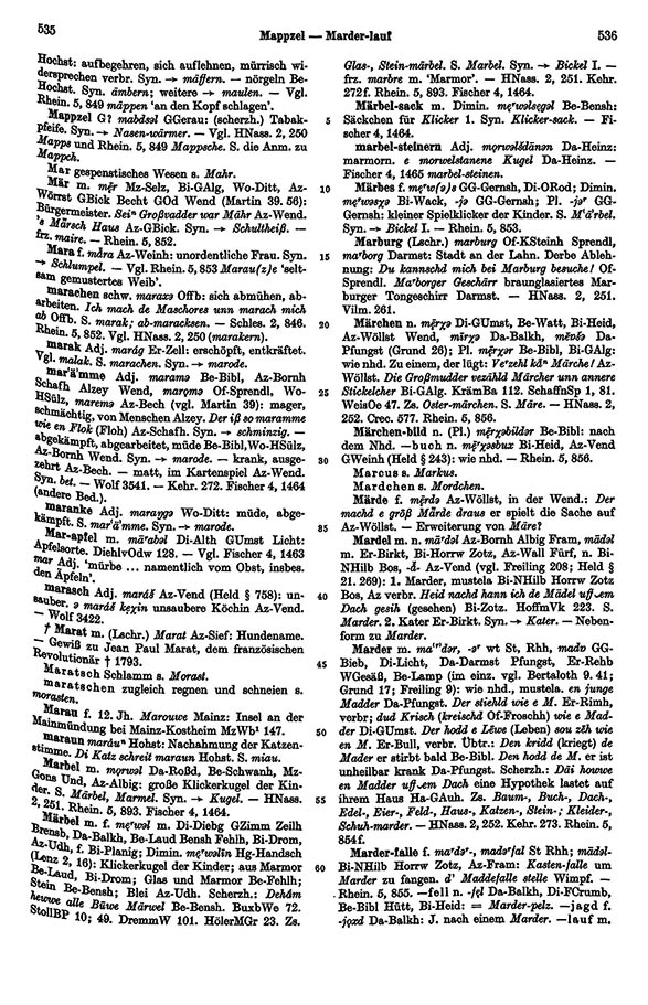 Seitenanzeige: Band 4, Spalten 535–536