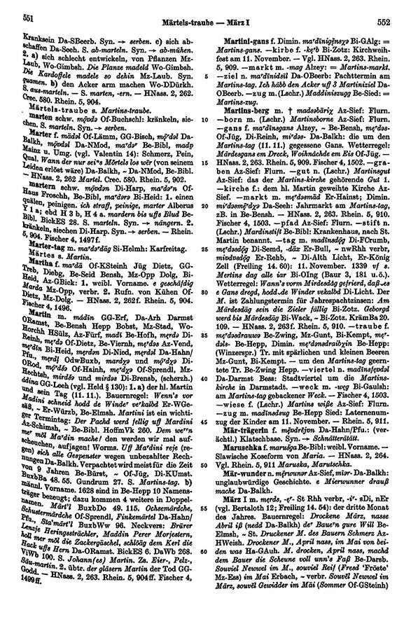 Click to enlarge Page View: Volume 4, Columns 551–552