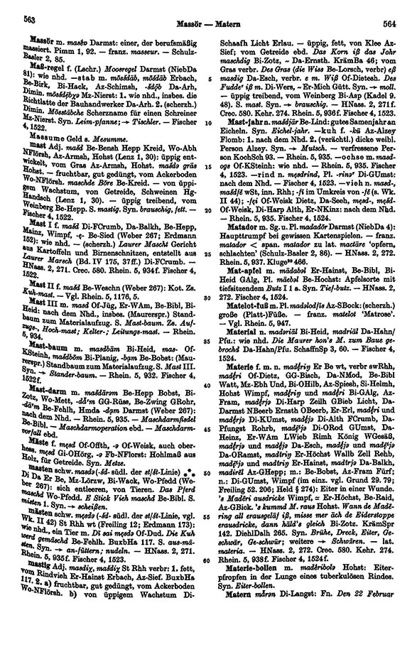 Seitenanzeige: Band 4, Spalten 563–564