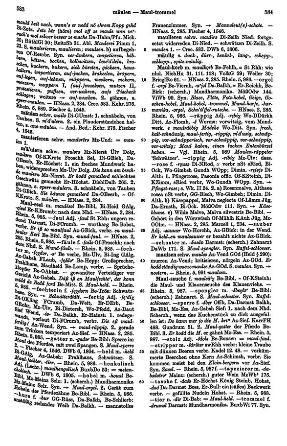 Seitenanzeige: Band 4, Spalten 583–584