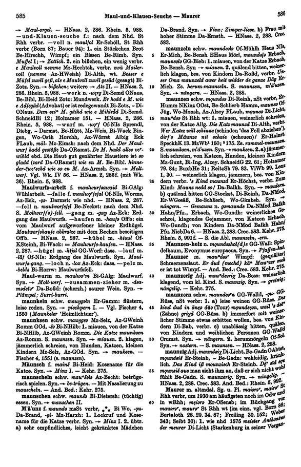 Seitenanzeige: Band 4, Spalten 585–586