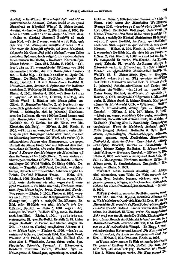 Seitenanzeige: Band 4, Spalten 593–594