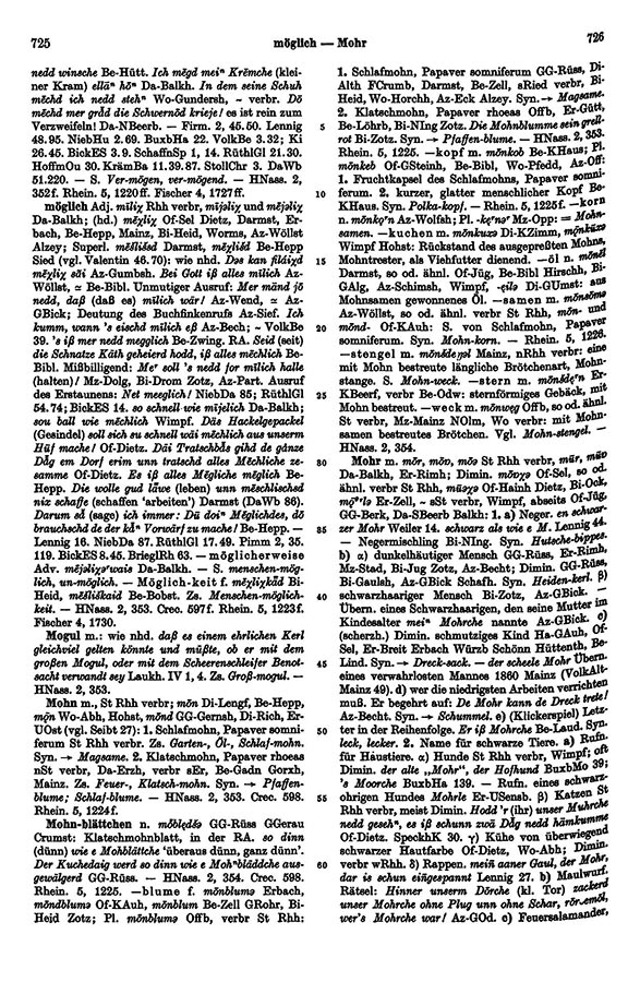 Click to enlarge Page View: Volume 4, Columns 725–726