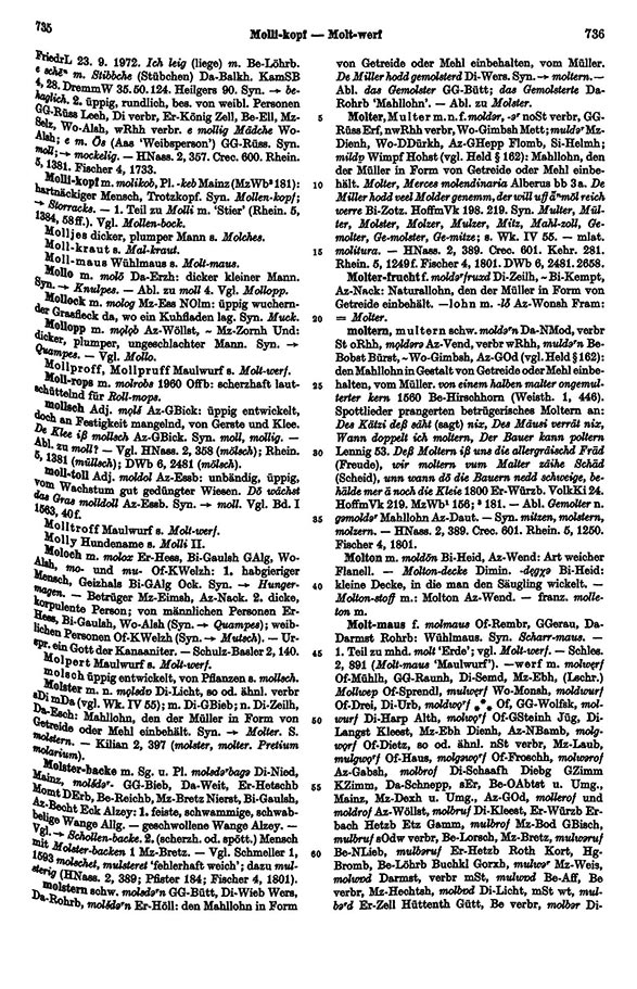 Click to enlarge Page View: Volume 4, Columns 735–736