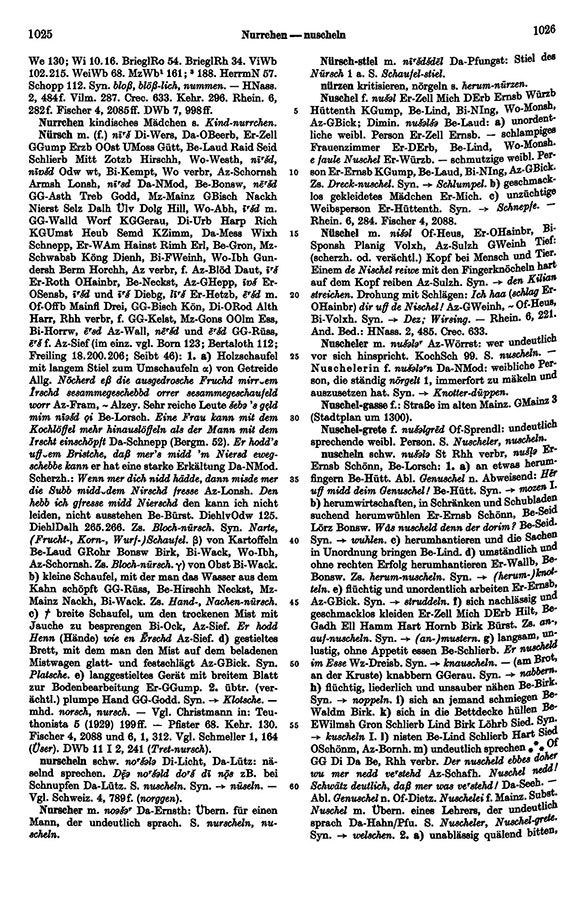 Click to enlarge Page View: Volume 4, Columns 1025–1026
