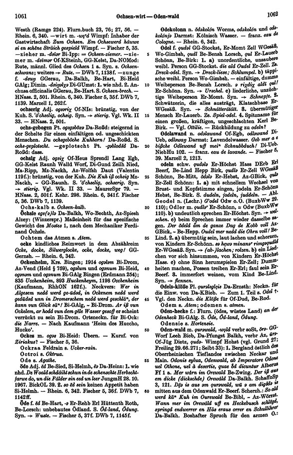 Click to enlarge Page View: Volume 4, Columns 1061–1062