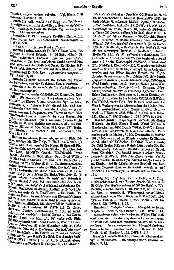 Click to enlarge Page View: Volume 4, Columns 1215–1216