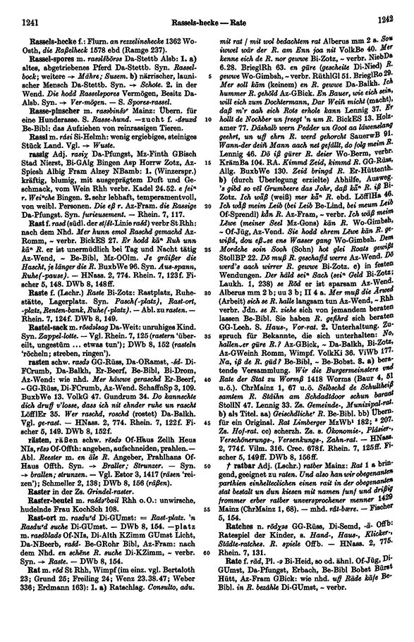 Zum Vergrößern bitte klicken Seitenanzeige: Band 4, Spalten 1241–1242