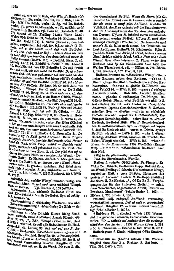 Zum Vergrößern bitte klicken Seitenanzeige: Band 4, Spalten 1243–1244