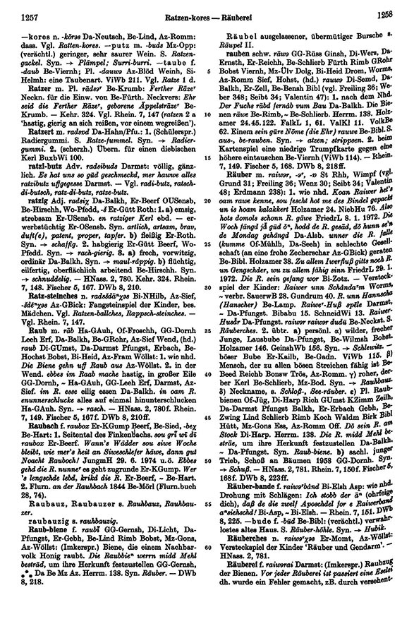 Zum Vergrößern bitte klicken Seitenanzeige: Band 4, Spalten 1257–1258