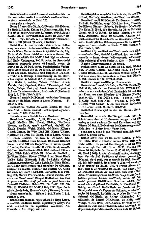 Click to enlarge Page View: Volume 4, Columns 1365–1366