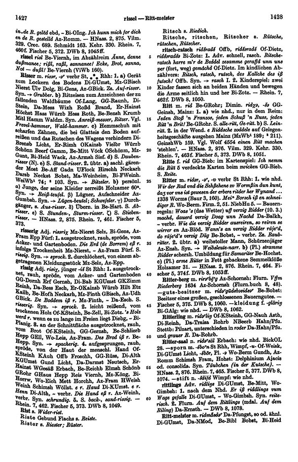 Zum Vergrößern bitte klicken Seitenanzeige: Band 4, Spalten 1427–1428