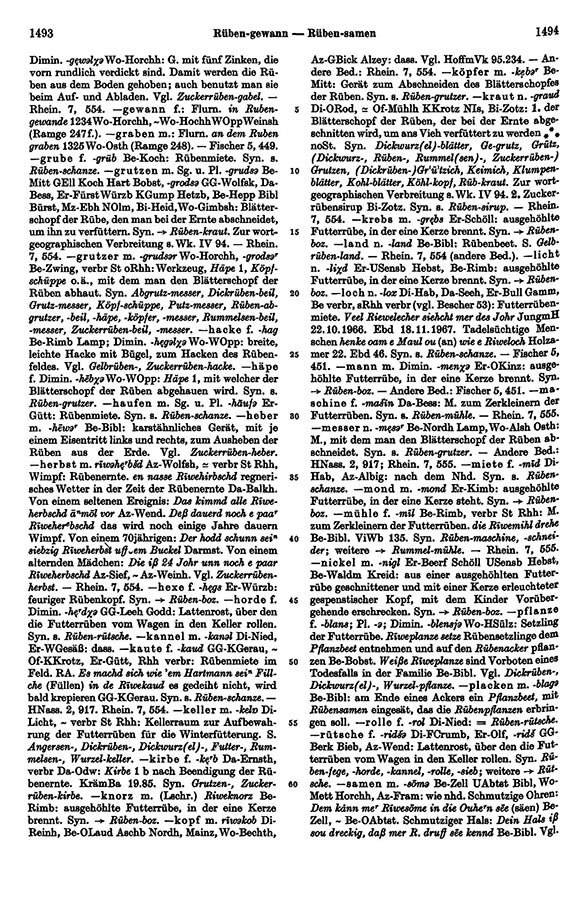 Zum Vergrößern bitte klicken Seitenanzeige: Band 4, Spalten 1493–1494