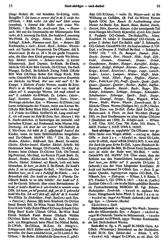 Page View: Volume 5, Columns 15–16