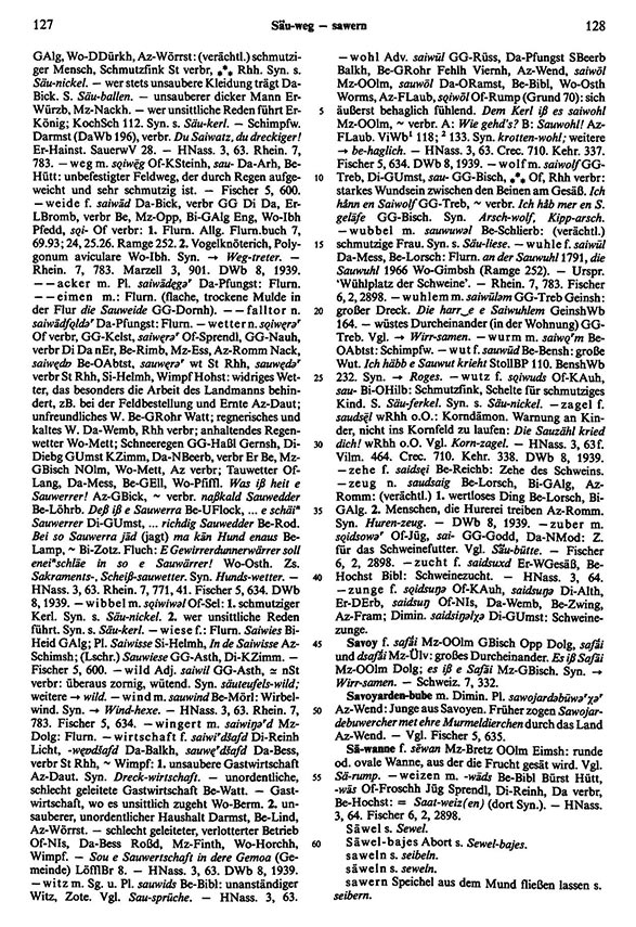 Click to enlarge Page View: Volume 5, Columns 127–128