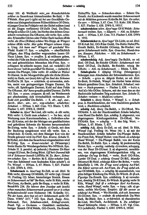 Seitenanzeige: Band 5, Spalten 133–134