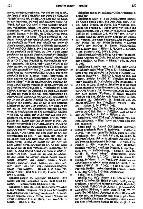 Page View: Volume 5, Columns 151–152