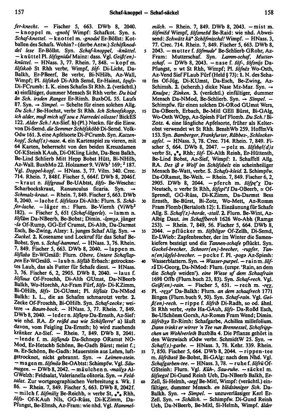 Zum Vergrößern bitte klicken Seitenanzeige: Band 5, Spalten 157–158