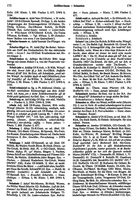 Zum Vergrößern bitte klicken Seitenanzeige: Band 5, Spalten 173–174