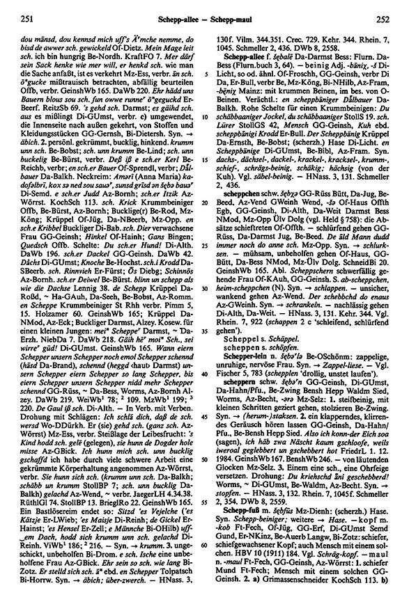 Seitenanzeige: Band 5, Spalten 251–252