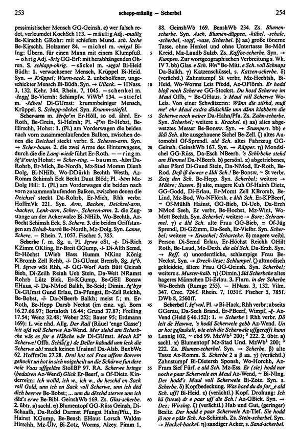 Seitenanzeige: Band 5, Spalten 253–254