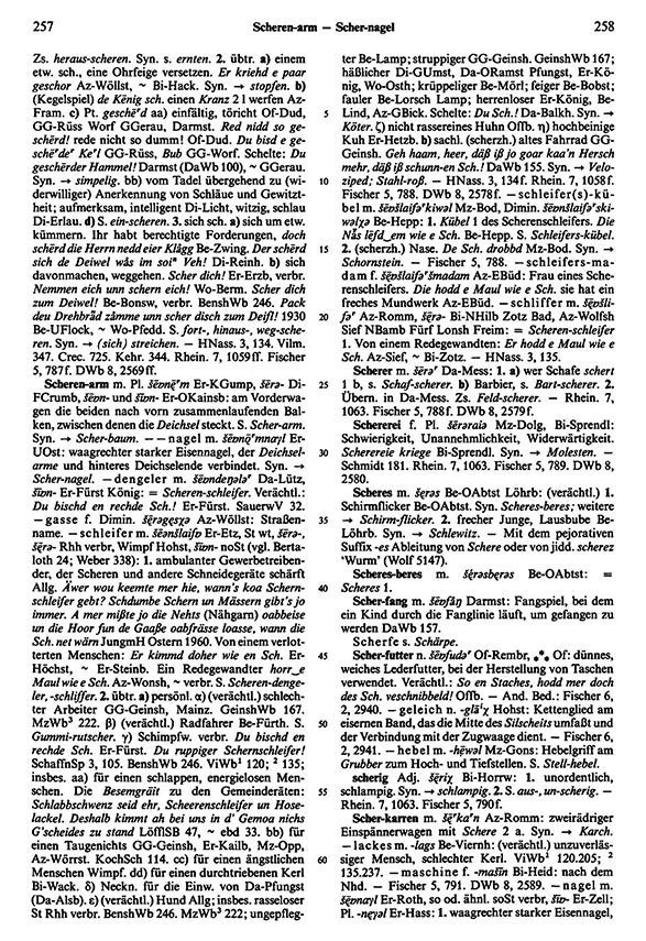 Seitenanzeige: Band 5, Spalten 257–258