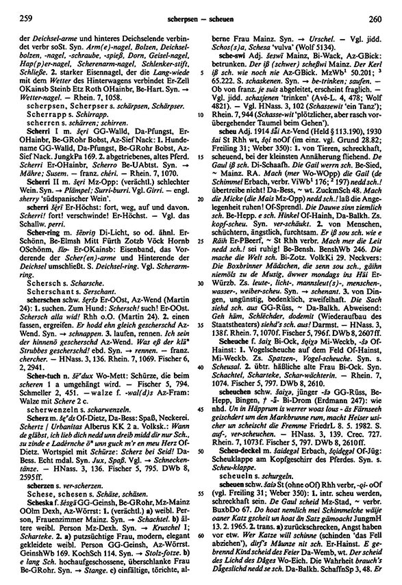 Seitenanzeige: Band 5, Spalten 259–260