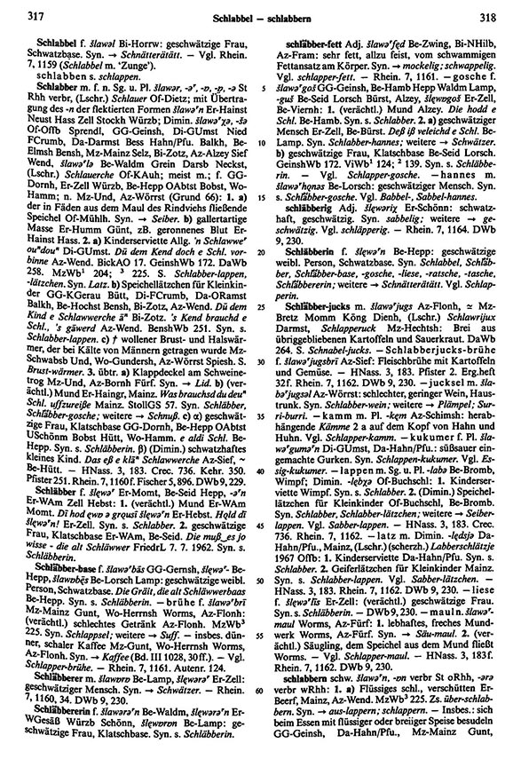 Seitenanzeige: Band 5, Spalten 317–318