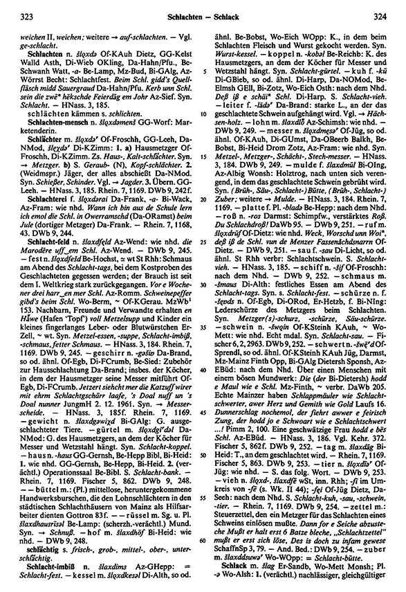 Click to enlarge Page View: Volume 5, Columns 323–324