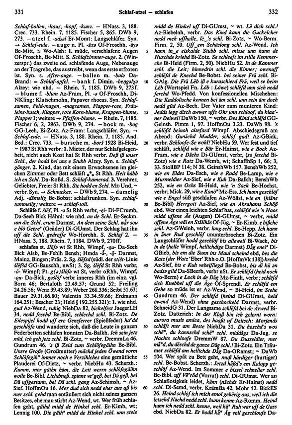 Seitenanzeige: Band 5, Spalten 331–332