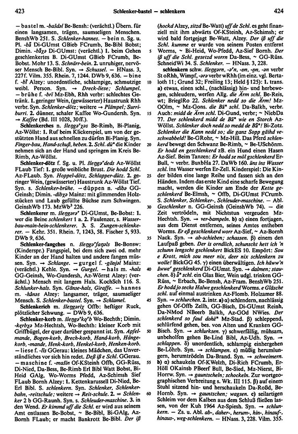 Click to enlarge Page View: Volume 5, Columns 423–424