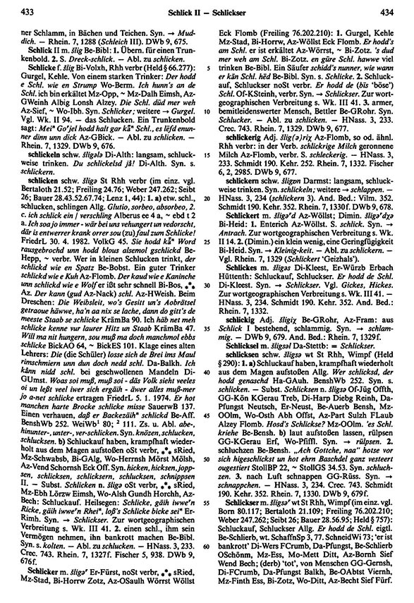 Seitenanzeige: Band 5, Spalten 433–434