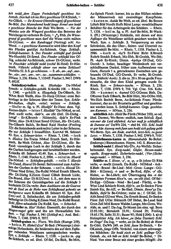 Seitenanzeige: Band 5, Spalten 437–438