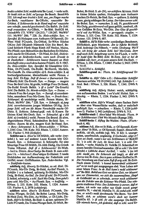 Seitenanzeige: Band 5, Spalten 439–440