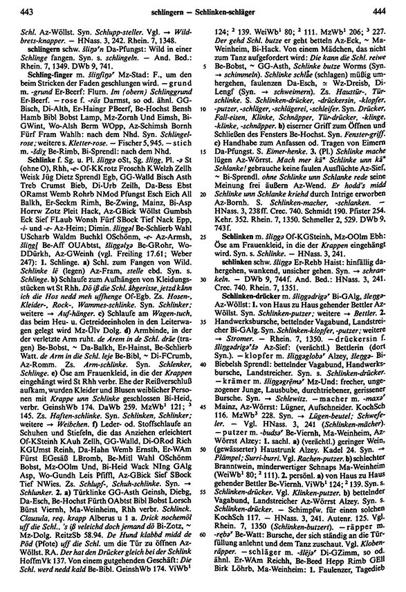 Click to enlarge Page View: Volume 5, Columns 443–444