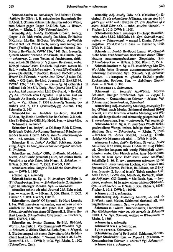 Seitenanzeige: Band 5, Spalten 539–540