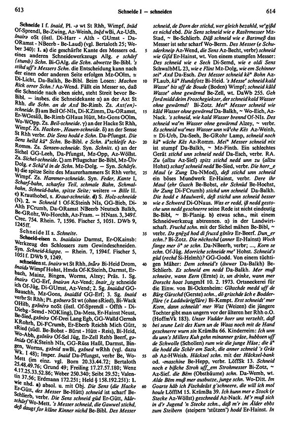 Seitenanzeige: Band 5, Spalten 613–614