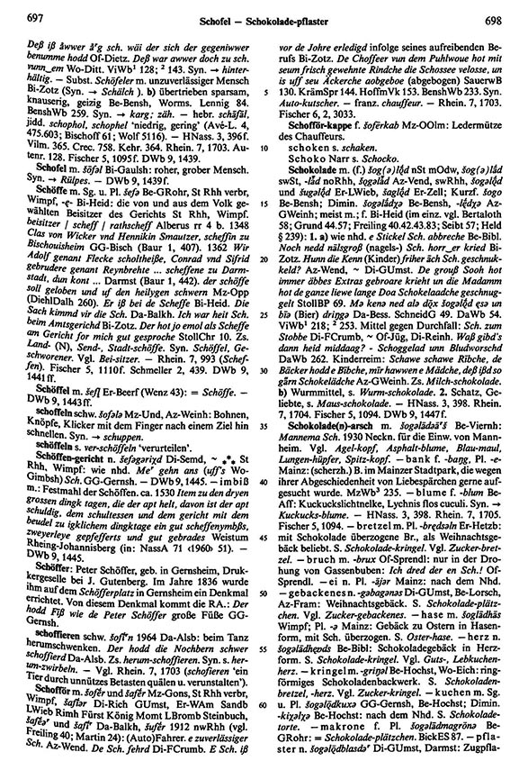 Click to enlarge Page View: Volume 5, Columns 697–698