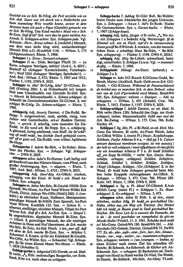 Click to enlarge Page View: Volume 5, Columns 825–826