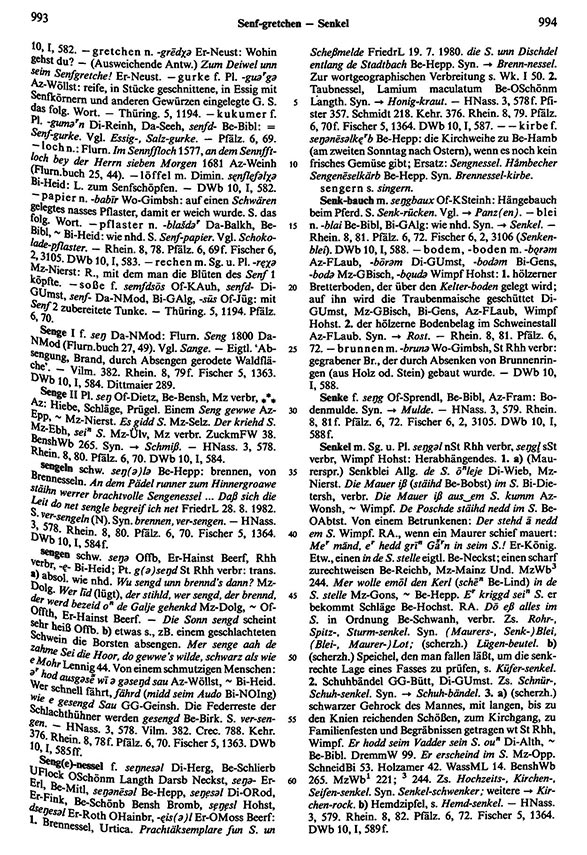 Click to enlarge Page View: Volume 5, Columns 993–994