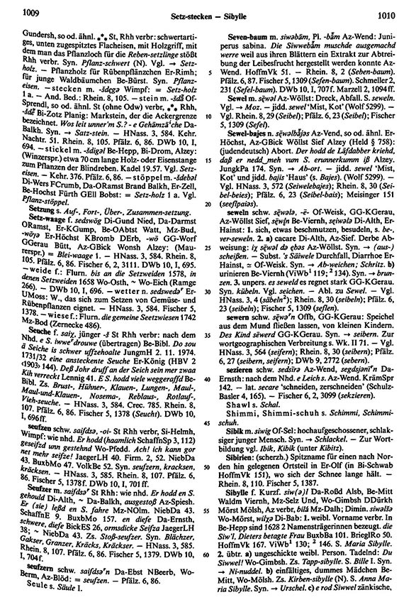 Seitenanzeige: Band 5, Spalten 1009–1010