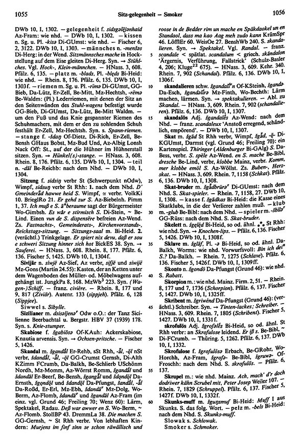 Zum Vergrößern bitte klicken Seitenanzeige: Band 5, Spalten 1055–1056
