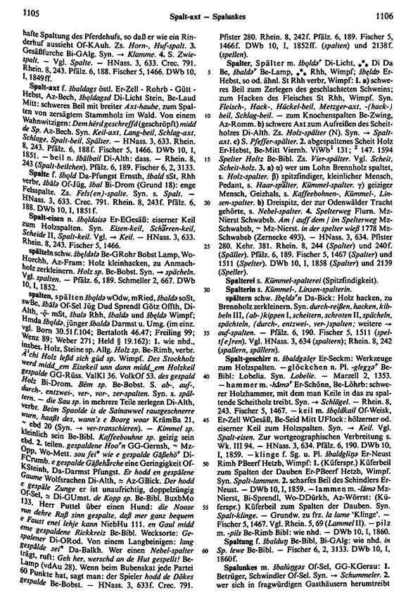 Click to enlarge Page View: Volume 5, Columns 1105–1106