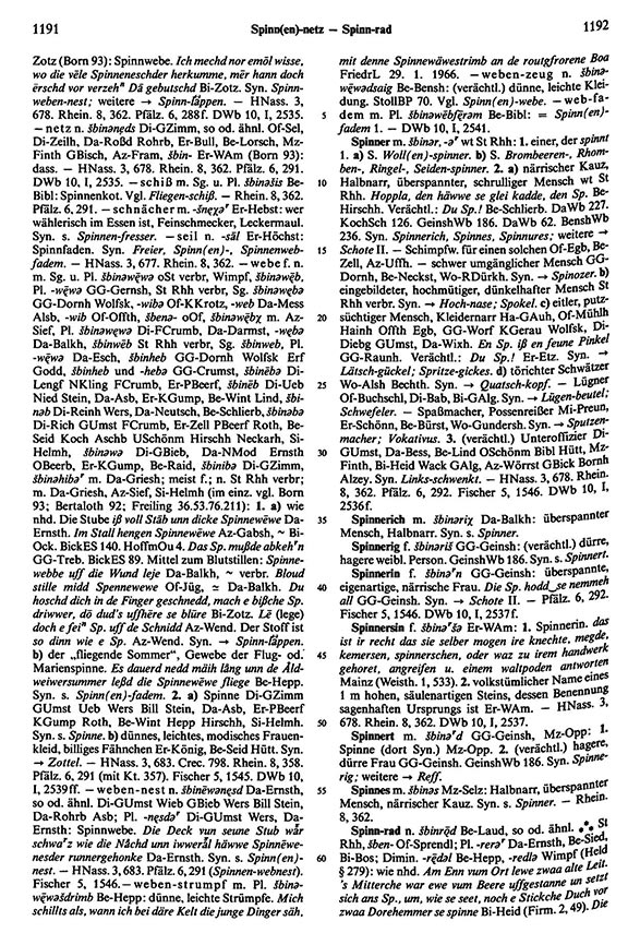 Zum Vergrößern bitte klicken Seitenanzeige: Band 5, Spalten 1191–1192