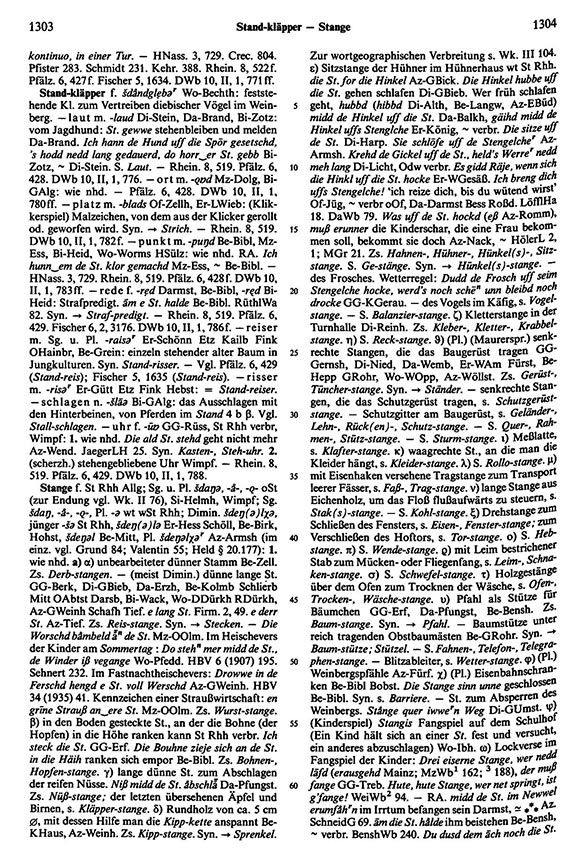 Seitenanzeige: Band 5, Spalten 1303–1304