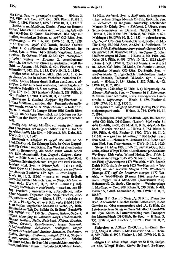 Click to enlarge Page View: Volume 5, Columns 1357–1358