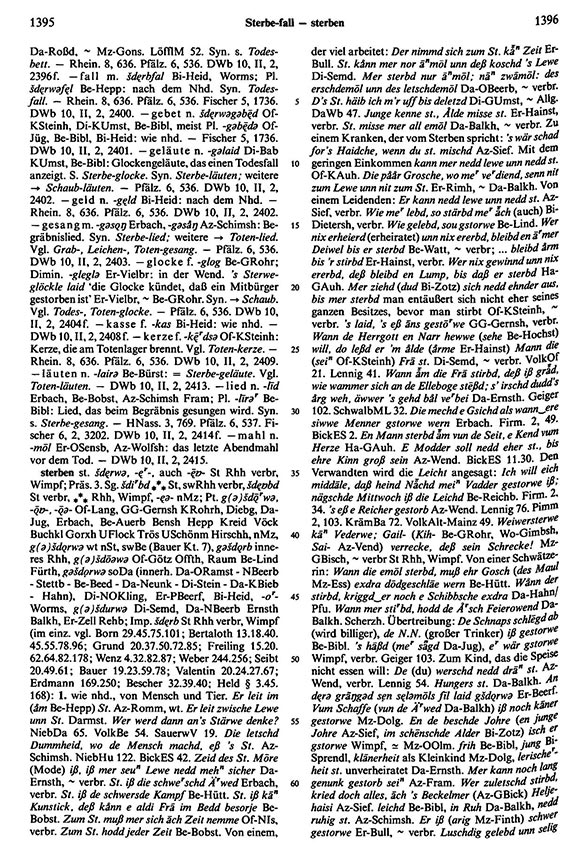 Click to enlarge Page View: Volume 5, Columns 1395–1396