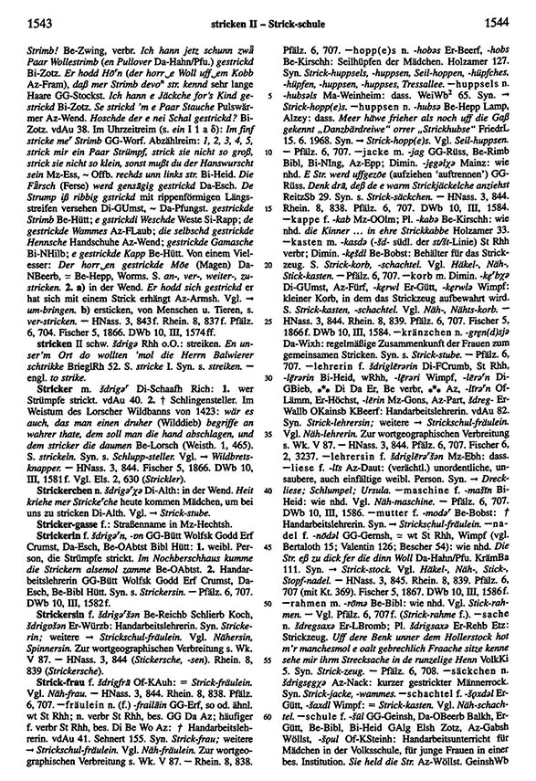 Zum Vergrößern bitte klicken Seitenanzeige: Band 5, Spalten 1543–1544
